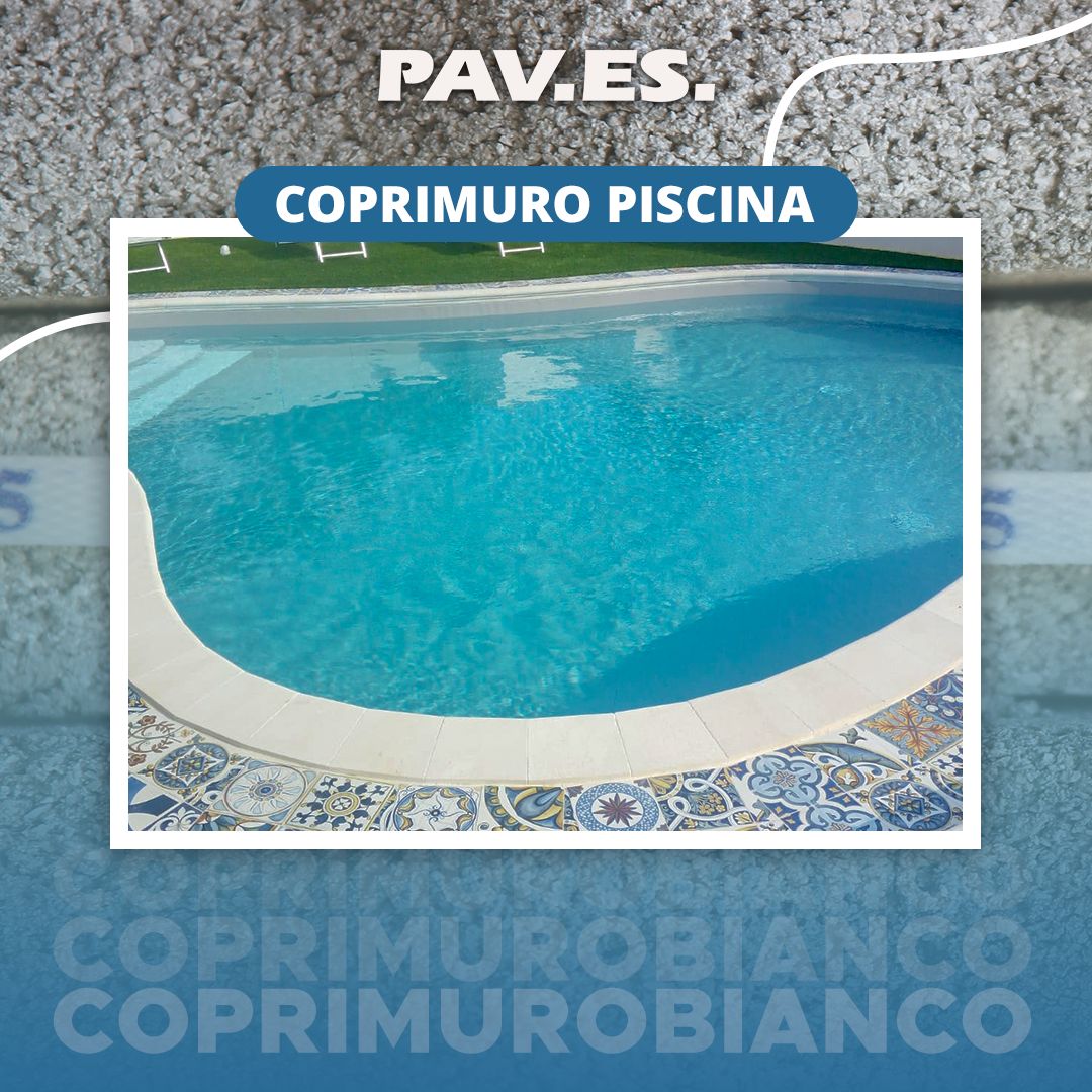 Coprimuro Bianco piscina